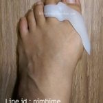 แบบที่6 ซิลิโคนสำหรับนิ้วโป้งเท้าเก (Hallux Valgus)