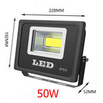 โคมไฟสนาม รุ่นใหม่ แสงสีขาว หลอด COB ขนาด 50 Watt 220 VoltAC