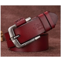 เข็มขัดหนังแท้ รุ่น lfw6161 (Red brown)