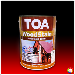 TOA WoodStain Gloss สีย้อมไม้ ทีโอเอ วู้ดสเตน ชนิดเงา