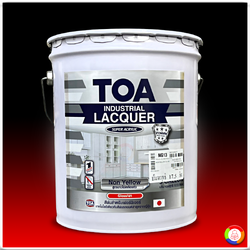 Toa Industrial Lacquer non Yellow (Gloss) สีทีโอเอ สีพ่นอุตสาหกรรม ชนิดเงา (สูตรไม่เหลืองตัว)