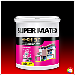 SUPER MATEX Matt for Exterior and Interior ซุปเปอร์เมเทค สีน้ำอะคริลิกชนิดด้าน สําหรับภายนอกและภายใน