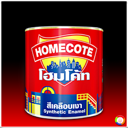 Toa Homecote Synthetic Enamel สีทีโอเอ โฮมโค้ท สีน้ำมันเคลือบเงา