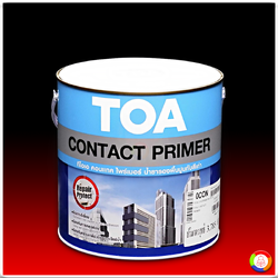 TOA Contact Primer น้ำยารองพื้นปูนทับสีเก่า ทีโอเอ