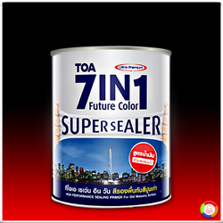 TOA 7IN1 Super Sealer (Solvent Base) ทีโอเอ เซเว่น อิน วัน สีรองพื้นปูนเก่า สูตรน้ำมัน
