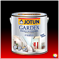 JOTUN GARDEX PREMIUM ENAMEL SEMI-GLOSS สีโจตัน การ์เด็กซ์ พรีเมี่ยม อีนาเมล เซมิ-กลอส