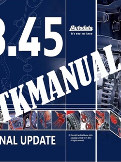 DVD โปรแกรมรวม โค๊ดบกพร่องและข้อมูลทางเทคนิค 93 ยี่ห้อ Auto Data v3.45 2014