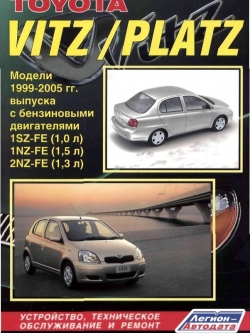 CD คู่มือซ่อม วงจรไฟฟ้า(Wiring Diaram) ทั้งคัน รถยนต์ TOYOTA Vitz / Platz ปี 1999-2005เครื่องยนต์ 1SZ-FE, 1NZ-FE, 2NZ-FE (ภาษารัสเซีย)