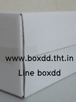 กล่องไปรษณีย์ฝาชนสีขาว 0 ขนาด 11x17x6cm ไม่พิมพ์