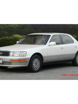 CD คู่มือซ่อมเกียร์ เครื่องยนต์ และวงจรสายไฟ LEXUS LS400 ปี 1992 (1UZ-FE) (EN)
