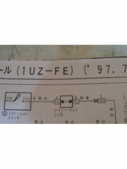 หนังสือ วงจรไฟฟ้า Wiring Diagram 1UZ-FE VVT-i TOYOTA CROWN ปลั๊กหนา ปั๊มน้ำธรรมดา