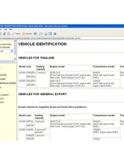 CD MITSUBISHI PAJERO SPORT โฉมปี '09-'10 (EN) (SPEC THAI)
