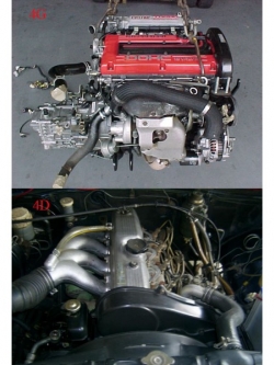 หนังสือ คู่มือซ่อมและเทคนิคเครื่องยนต์ ตระกูล 4G และ 4D55,4D56