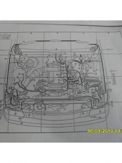 หนังสือ วงจรไฟฟ้า Wiring Diagram เครื่องยนต์ 1G-GE TOYOTA MARK II 160HP
