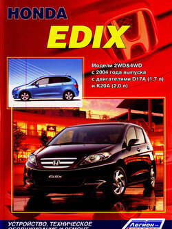 CD คู่มือซ่อม Honda_EDIX_s2004 2WD & 4WD เครื่องยนต์ D17A, K20A (Russia) ตรงเซียงกง
