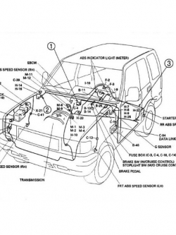 CD WIRING DIAGRAM ISUZU TROOPER ปี 1995 6VD1 (EN)
