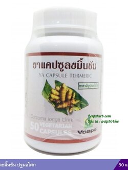 ยาแคปซูลขมิ้นชัน ปฐมอโศก