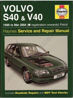 CD คูมือซ่อมและ Wiring Diagram รถยนต์ VOLVO s40 v40 ปี 1998 - 2004