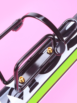 น้อตแต่งไทเทเนียม Risk ขนาด M5*12 พร้อมแหวน สำหรับ ขากระติก