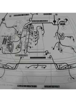 หนังสือ วงจรไฟฟ้า Wiring Diagram เครื่องยนต์ Nissan SR20DE, SR20DET S14 (ญี่ปุ่น)