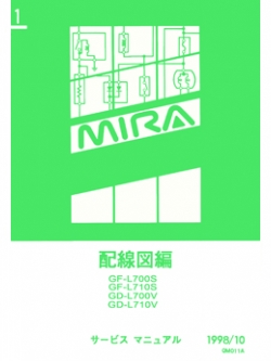 Wiring Diagram รถยนต์ DAIHATSU MIRA ทั้งคัน โฉมปี '98 - 10