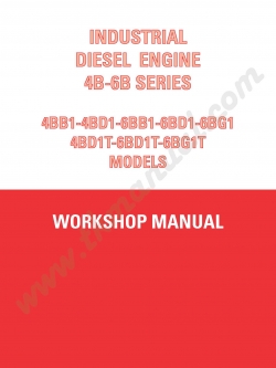 CD คู่มือซ่อมกลไกเครื่องยนต์ รถบรรทุก 4BB1 4BD1 4BG1 6BB1 6BD1 GBG1