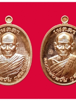 เหรียญเมตตา มหาบารมี เนื้อทองแดงผิวไฟ พิมพ์ห่มคลุม-ห่มเฉียง #4