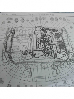 หนังสือ วงจรไฟฟ้า Wiring Diagram Toyota Soaror เครื่องยนต์ 1JZ-GTE '96.8