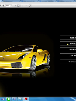 CD พาร์ทอะไหล่ วงจรไฟ คู่มือซ่อม LAMBORGHINI GALLARDO 2003