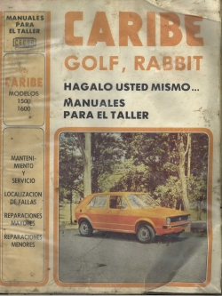 CD คู่มือซ่อมและ Wiring Diagram Volk Swagen CARIBE Golf, Rabbit ปี 1977