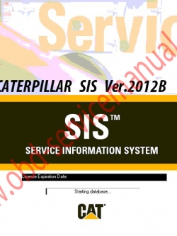 โปรแกรมรวมคู่มือซ่อม+WIRING DIAGRAM+PART CATALOG CATERPILLAR SIS V.2012