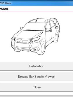 CD โปรแกรม คู่มือซ่อม และวงจรไฟฟ้า ทั้งคัน 2016-2019 MITSUBISHI PAJERO SPORT