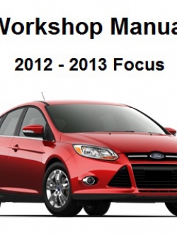 CD คู่มือซ่อม WIRING DIAGRAM All New Ford Focus 2012-2013
