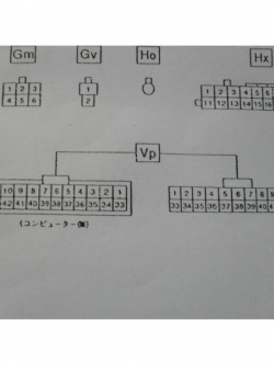 หนังสือ WIRING DIAGRAM รถยนต์ DAIHATSU MOVE ทั้งคัน โฉมปี 1995 (เครื่องยนต์รุ่น EF-GL) (JP)