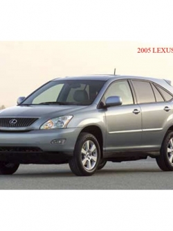 CD คู่มือซ่อมเกียร์ เครื่องยนต์ และวงจรสายไฟทั้งคัน LEXUS RX330 ปี 2005 (3MZ-FE) (EN)