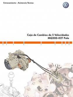 CD คู่มือการซ่อม เกียร์ ธรรมดา 5สปีด MQ200-02T Polo VOLKSWAGEN