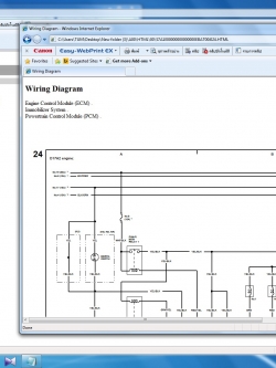 CD คู่มือซ่อม Wiring Diagram Honda Stream 2001-2004