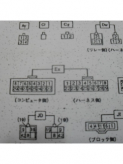 หนังสือ WIRING DIAGRAM รถยนต์ DAIHATSU MIRA ทั้งคัน โฉมปี 1993 (EF-JL) (JP)