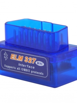 ELM327 OBD-II MINI Bluetooth (สีฟ้า)
