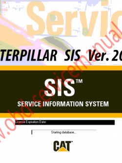 โปรแกรมรวมคู่มือซ่อม+WIRING DIAGRAM+PART CATALOG CATERPILLAR SIS V.2010