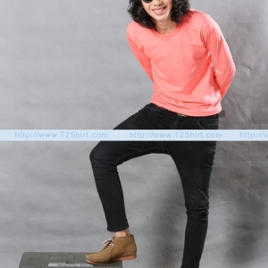 เสื้อยืด แขนยาว คอกลม