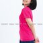 เสื้อยืด คอกลม แขนสั้น สีชมพู Pinky Size L