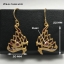 ต่างหูเศียรพญานาค Red enamel