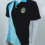 เสื้อโปโลโปตัดต่อ ดำ ฟ้า ปักตรามหาวิทลัยราชภัฎ