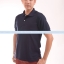 เสื้อโปโล TK แขนสั้น ทรงตรง สีกรมท่า Size L