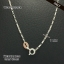 สร้อยเงินอิตาลีลาย Rectango 18"