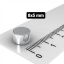 Neodymium Magnet แม่เหล็กแรงสูง 8x5mm