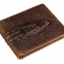Wallet รุ่น Crok กระเป๋าสตางค์หนังวัวพิมพ์จระเข้