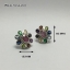 ต่างหูนพเก้า Mini Flora พลอยแท้