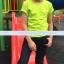 เสื้อยืดเด็ก คอกลม แขนสั้น สีเขียวมะนาว Size M